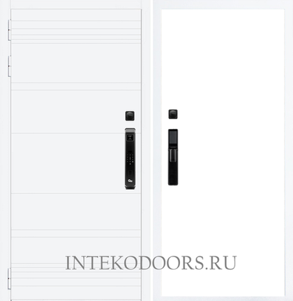 Гранд Белый гладкий без рисунка