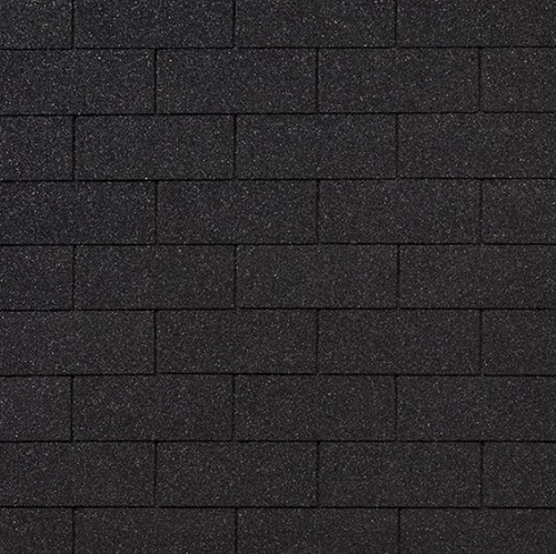 Черепица гибкая Roofshield Фемили Эко Лайт Американ FL-A-57 графитно-черная