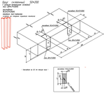 Реечная перегородка из Сосны 40х200мм
