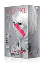 Прозрачный ошейник с заклепками (Цвет: прозрачный)