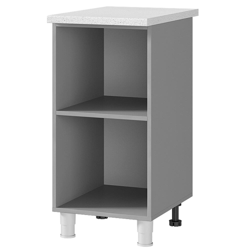 4Р1 Корпус БЕЛЫЙ шкаф-стол рабочий 1-дверный 400*820*600 БТС