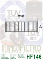 Фильтр масляный HF146 Hiflo