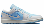 Кроссовки Jordan Air Jordan 1 Low "Ice Blue" (Женская размерная сетка)