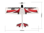Радиоуправляемый самолет Р/У самолет Top RC Riot 1400мм PNP