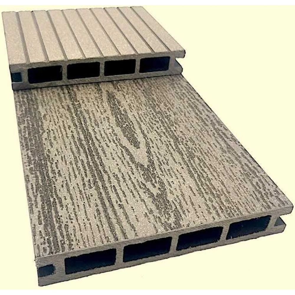Террасная доска NanoWood ЕСО Classic Вельвет-Дерево Венге (150x25х4000мм)