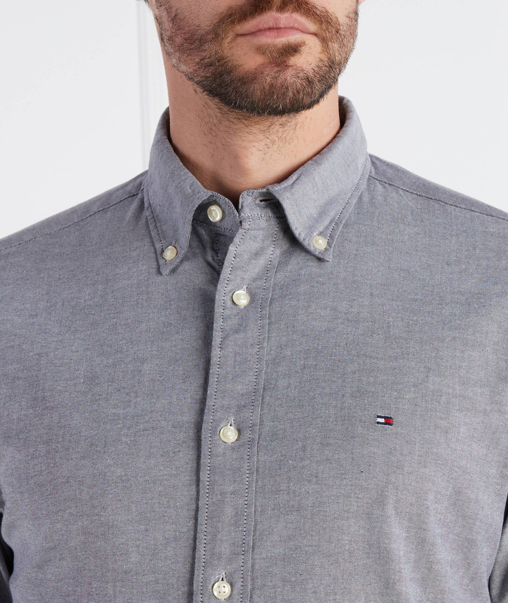 Рубашка Tommy Hilfiger - серый(MW0MW25037)