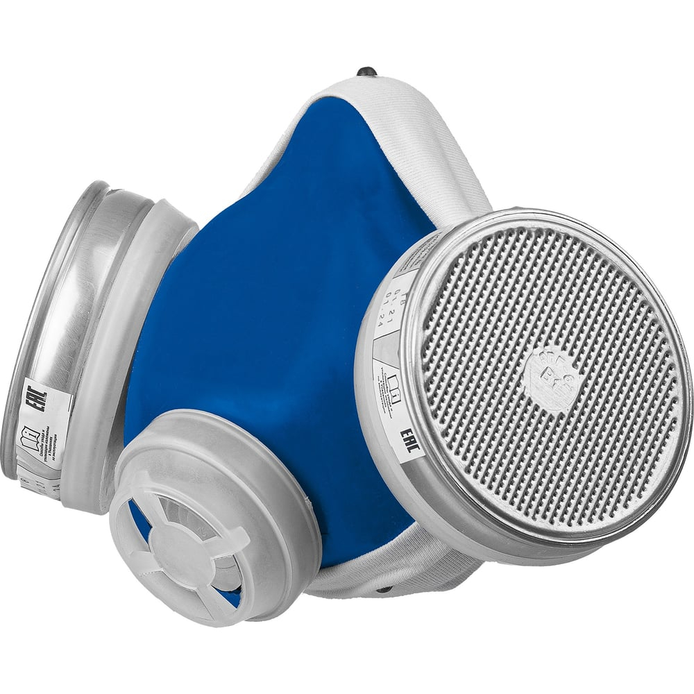 ЗУБР РПГ-67, с фильтрами В1, респиратор противогазовый, Профессионал (11145) (11145_G)