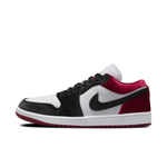 Кроссовки Jordan Air Jordan 1 Low Se Velvetblackgym Red (Женская размерная сетка)