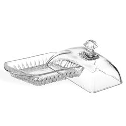 МАСЛЕНКА "MUZA CRYSTAL" 17,5*10,5 СМ. ВЫСОТА=9 СМ