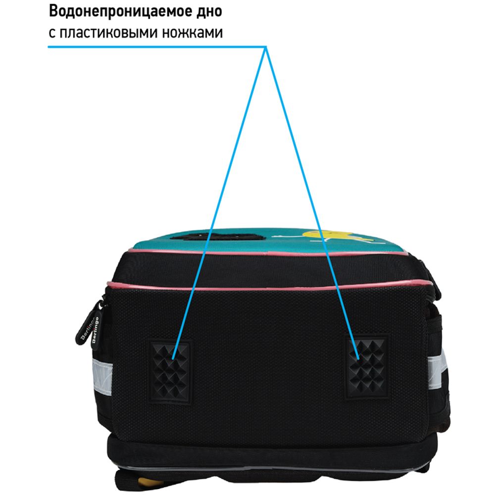 Ранец Berlingo Expert Light Run for fun 38х28х15см, 3 отд., с анатомической спинкой