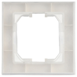 BRITE Рамка 1-местная IP44 РУ-1-БрАБ-44 арктический белый IEK