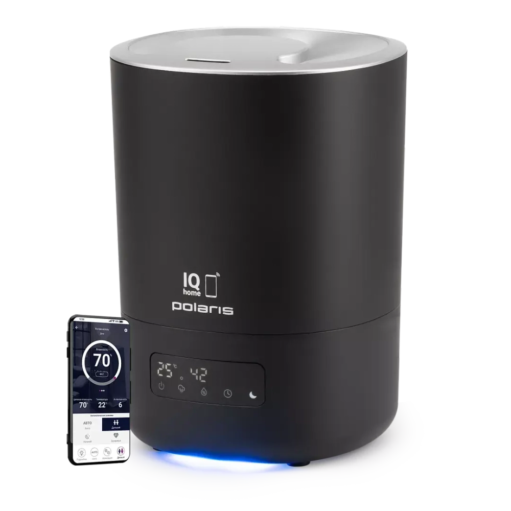 Увлажнитель воздуха Polaris PUH 8080 WiFi IQ Home чёрный