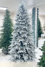 Заснеженная елка «Веста» (Литая хвоя) 250 см / 2,5 м