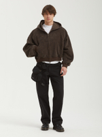 Мужская Толстовка Corduroy Short Zip-up