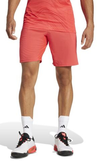 Мужские теннисные шорты Adidas Ergo 9" - красный