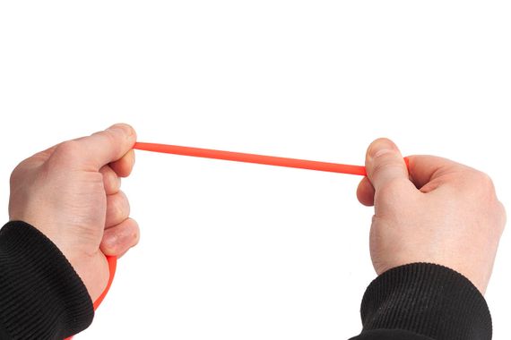 Красная резина Salvimar для амортизации диаметр 12 мм (В рулоне 15 м. Цена за 10 см.)