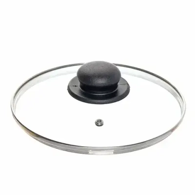 Крышка стеклянная 20см с пароотводом