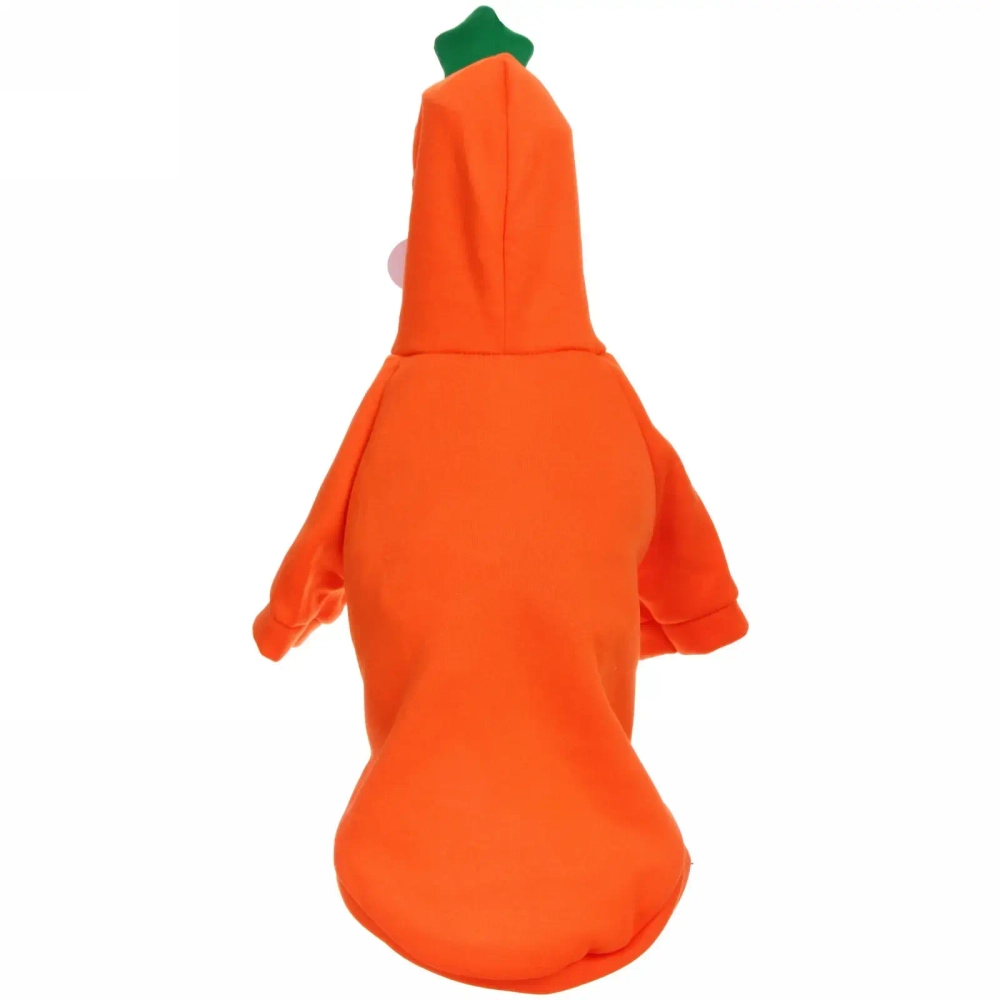 Кофта-толстовка для собаки «Wonderful style-Морковка» с капюшоном, размер 2XL (62*45*26см) Ultramarine