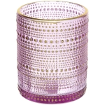 Подсвечник «Хрустальный блеск» 10*12,5 см, Лаванда