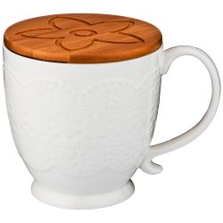 КРУЖКА С КРЫШКОЙ LEFARD "NATIVE" 500 МЛ (КОР=12ШТ.)