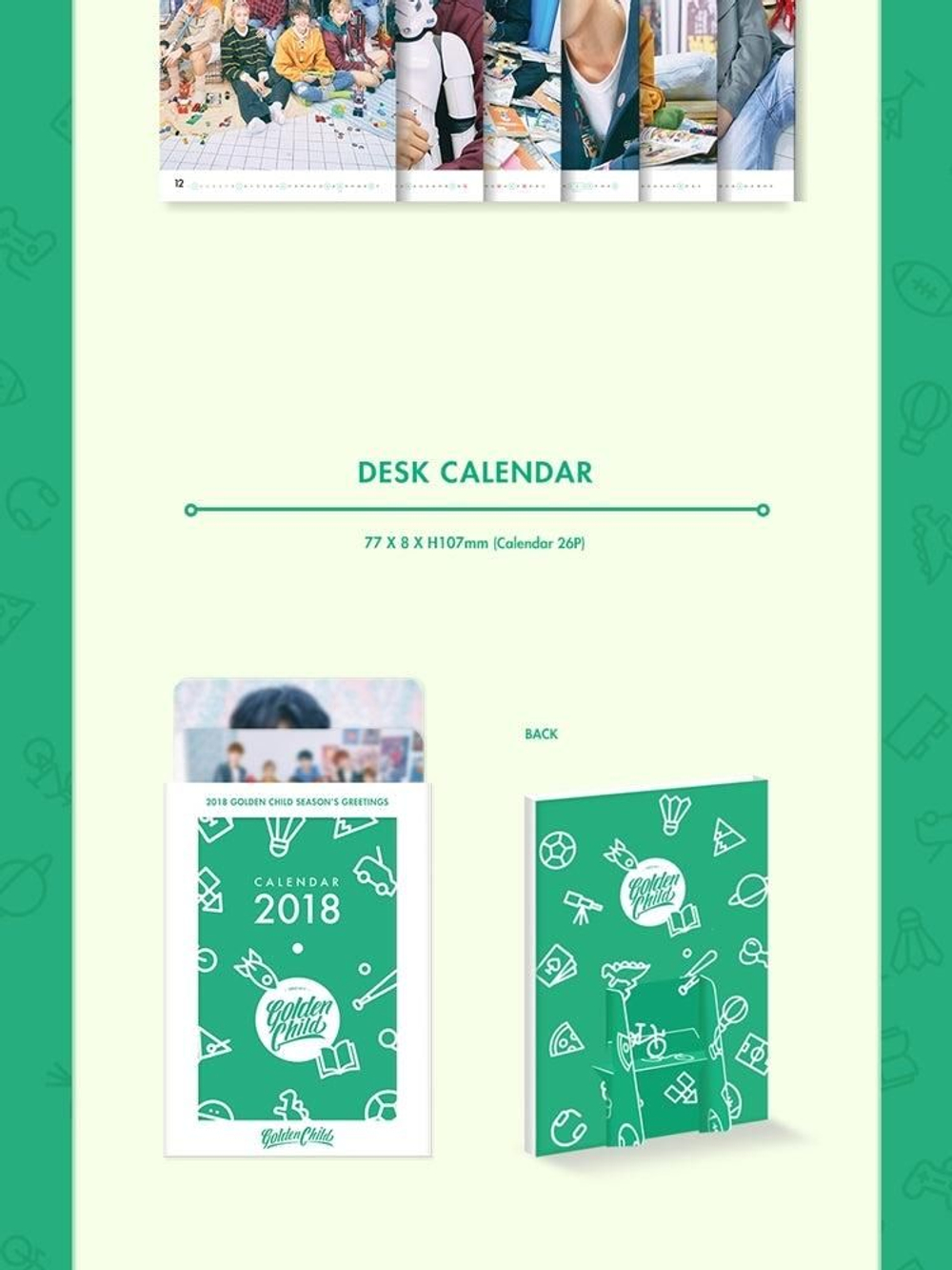 товары Golden Child - 2018 Season's Greetings