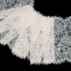 Кружево реснички жасмин нежный (20*290 см)