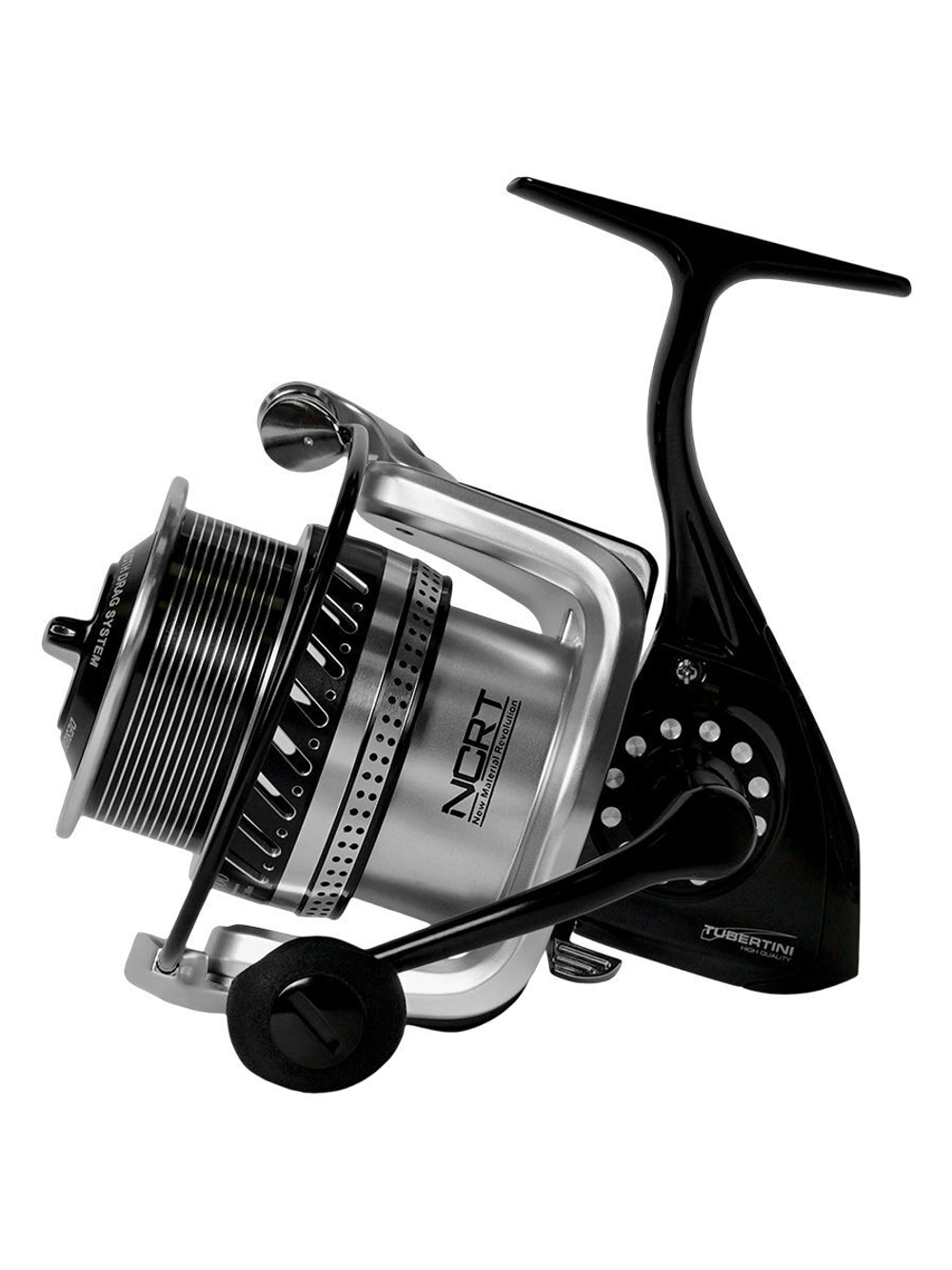 Катушка безынерционная фидерная Tubertini Venum Z 6000F (0,200мм/200 м; 7BB + 1RB; 5,0:1; вес 320 гр) + Леска в ПОДАРОК