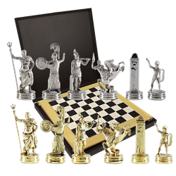 Manopoulos Шахматный набор Троянская война