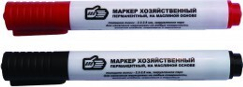 Маркер  хозяйственный перманен. Черный толщ. линии 2,3-2,8 мм пластм.корпус  (888)   3007041