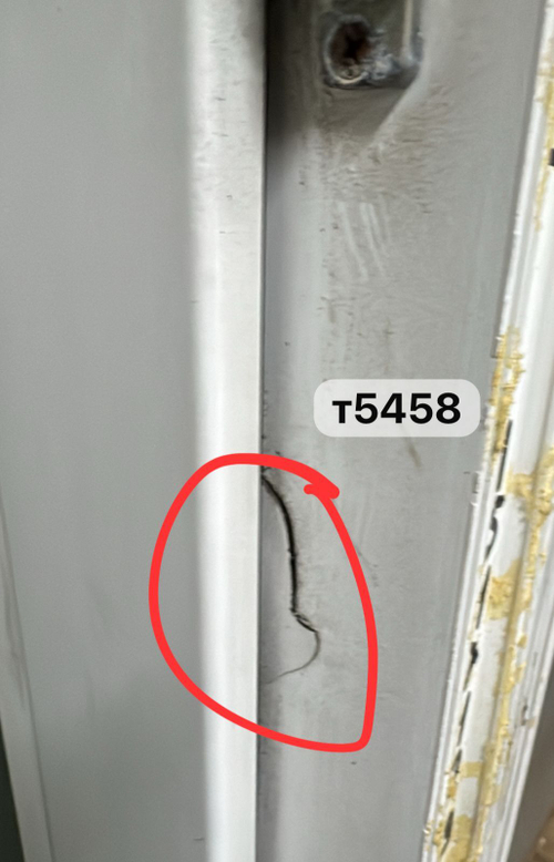 Окно Пластиковое Б/У 151(в) х 129(ш)