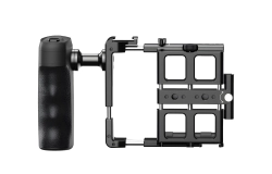Монопора–клетка для смартфона Levenhuk Kelvin RIG20 с ручкой, вид слева
