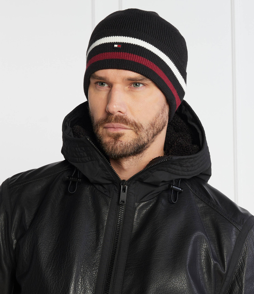 Шапка Tommy Hilfiger - черный(AM0AM11497)