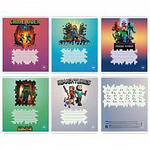 Тетрадь А5 18л. лин. "My Game" с полями, 92% белизна, 5 дизайнов (Центрум)