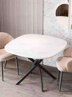 Стол кухонный раздвижной Белый