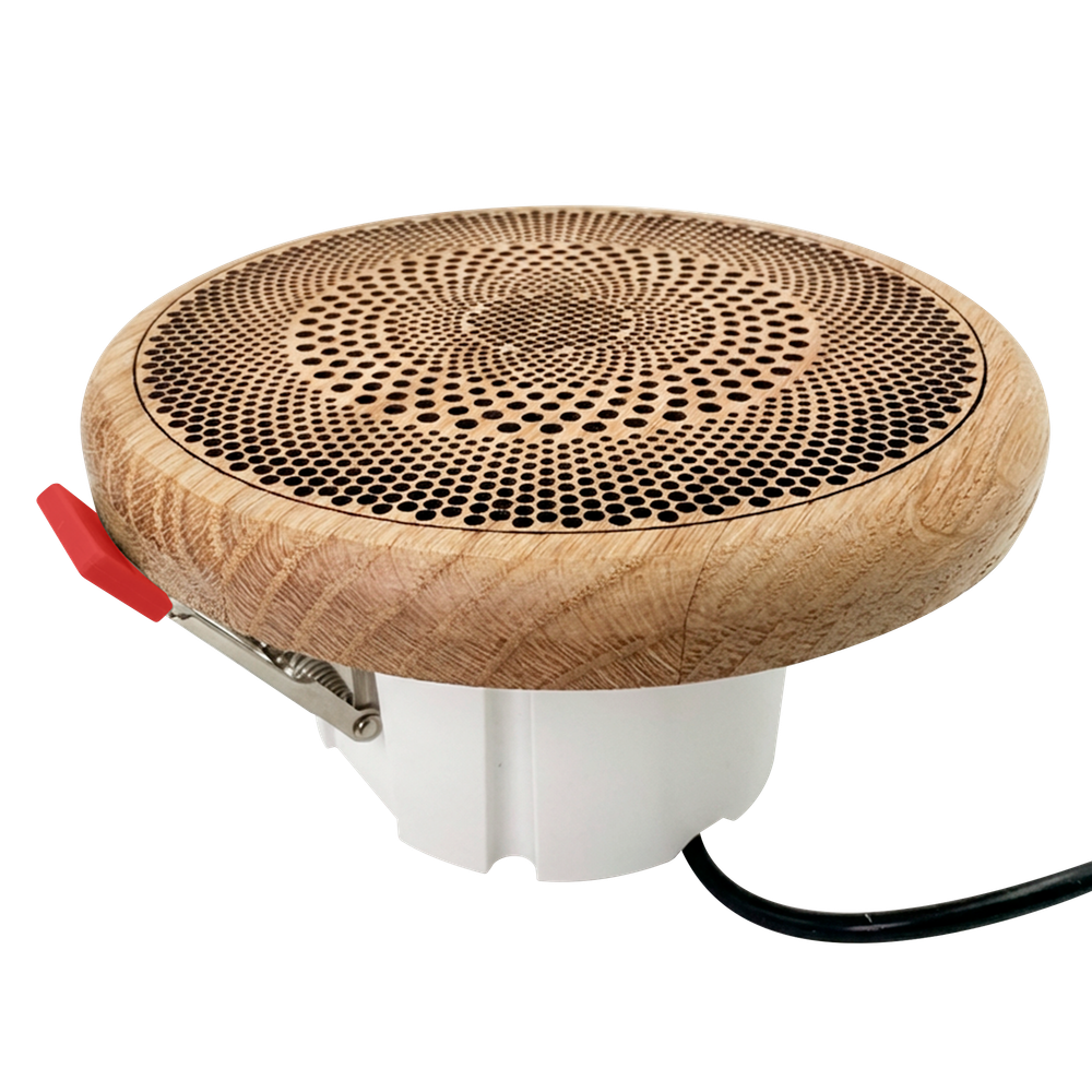 Влагостойкий динамик Steam & Water - SW MINI WOOD для бани, сауны, хамама, катера, яхты, влажных помещений