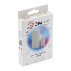 Датчик открытия ЭРА DM-02 для дома, беспроводной, на батарейках, SMART Zigbee | Датчики движения