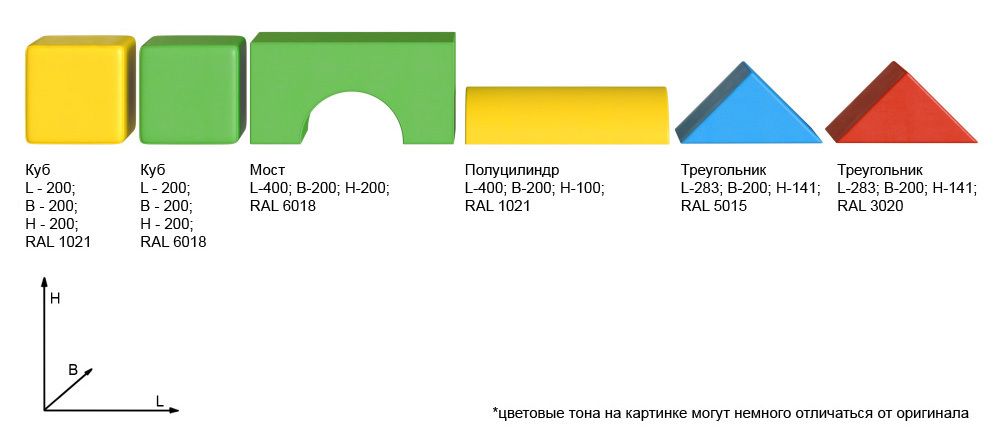 Мягкий конструктор Romana «Теремок Мини»