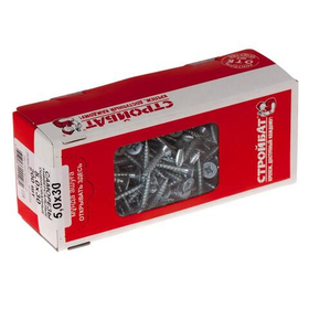 Саморезы универсальные 5,0x 30 (белый цинк 200 шт)