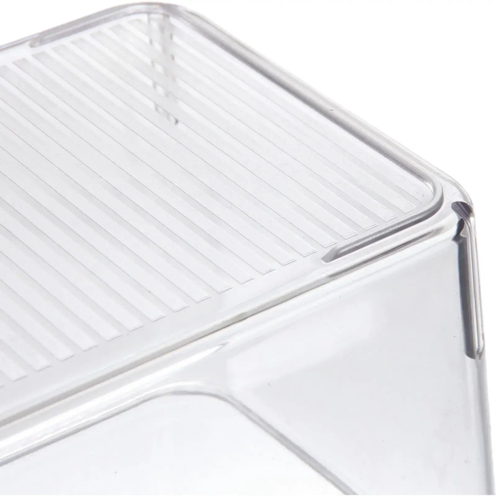 Органайзер для хранения с ручкой «ФЛАТТО», прозрачный, 30*12.5*11см