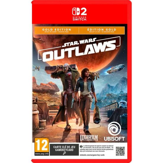 Star Wars: Outlaws Gold Edition (Nintendo Switch 2, Русские субтитры, Б/У)