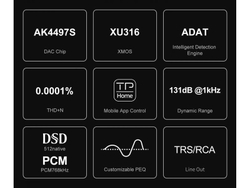 Цифро-аналоговый преобразователь Topping E50 II White