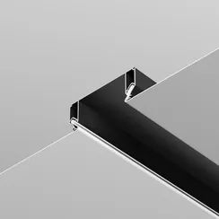Алюминиевый профиль ниши скрытого монтажа в натяжной потолок 99x40 Technical alm-9940-sc-b-2m