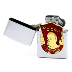 Зажигалка СССР (Ленин)