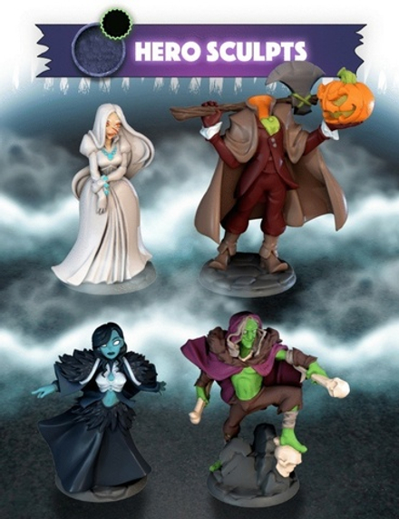 [Предзаказ] Dice Throne Outcasts - Hero Sculpts