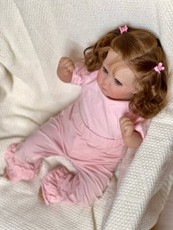 Кукла Реборн мягконабивная 48см (FA-843)