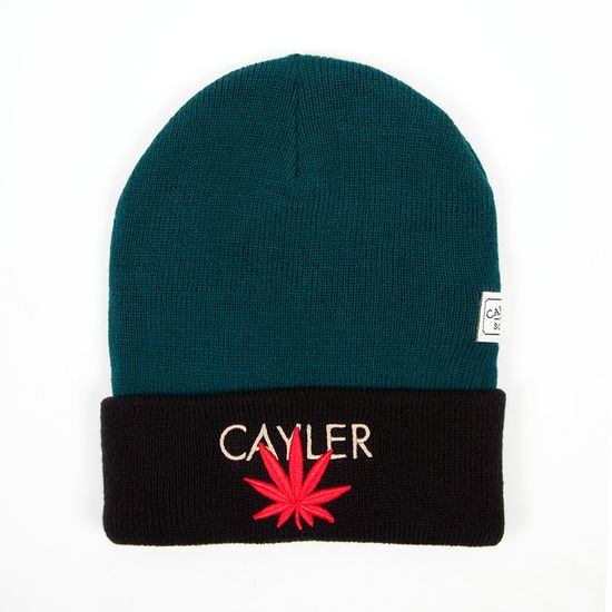 Шапка CAYLER & SONS Cayler Beanie (Forrest Green/Red/Gold)