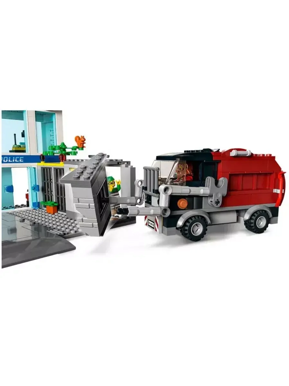 Конструктор Сити Полицейский участок 811 деталей