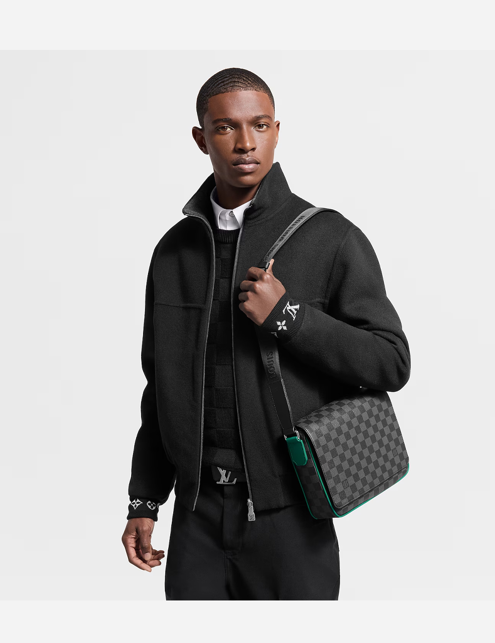 Сумка Louis Vuitton District Mesenger "Damier Graphite"