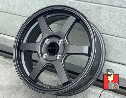 Комплект дисков Rays TE37 15x5.5 et43 4x100