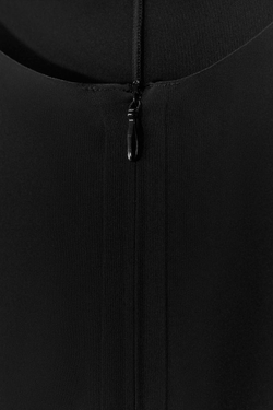 ZARA БОДИ ИЗ ПОЛИАМИДА НА МОЛНИИ, ЧЕРНЫЙ